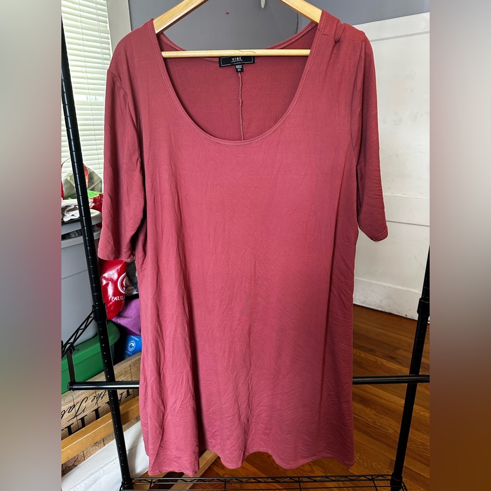 Super Soft Mauve Dress | 3x